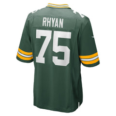 Sean Rhyan Green Bay Packers Game Player Jersey - Green Jerseys