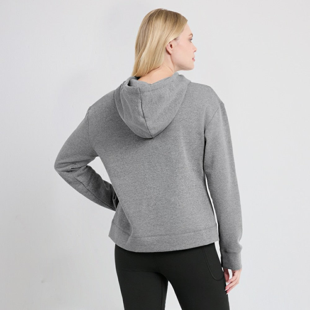 Washington Capitals Fanatics Women's Script Favorite Pullover Hoodie - Heather Gray | US 5025719