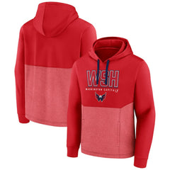 Washington Capitals Fanatics Successful Tri-Blend Pullover Hoodie - Red | US 5025783