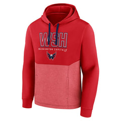 Washington Capitals Fanatics Successful Tri-Blend Pullover Hoodie - Red | US 5025783