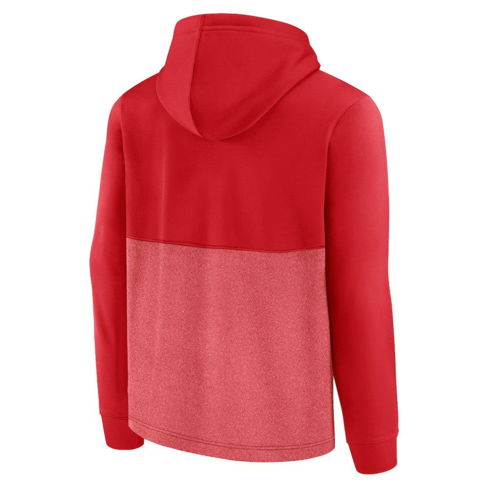 Washington Capitals Fanatics Successful Tri-Blend Pullover Hoodie - Red | US 5025783