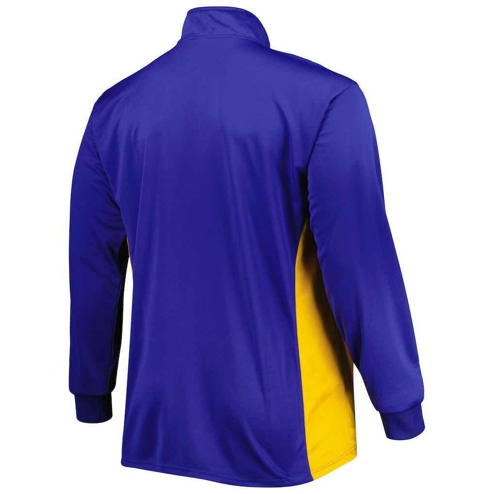 Los Angeles Rams Big & Tall Quarter-Zip Top - Royal Tops