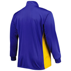 Los Angeles Rams Big & Tall Quarter-Zip Top - Royal Tops