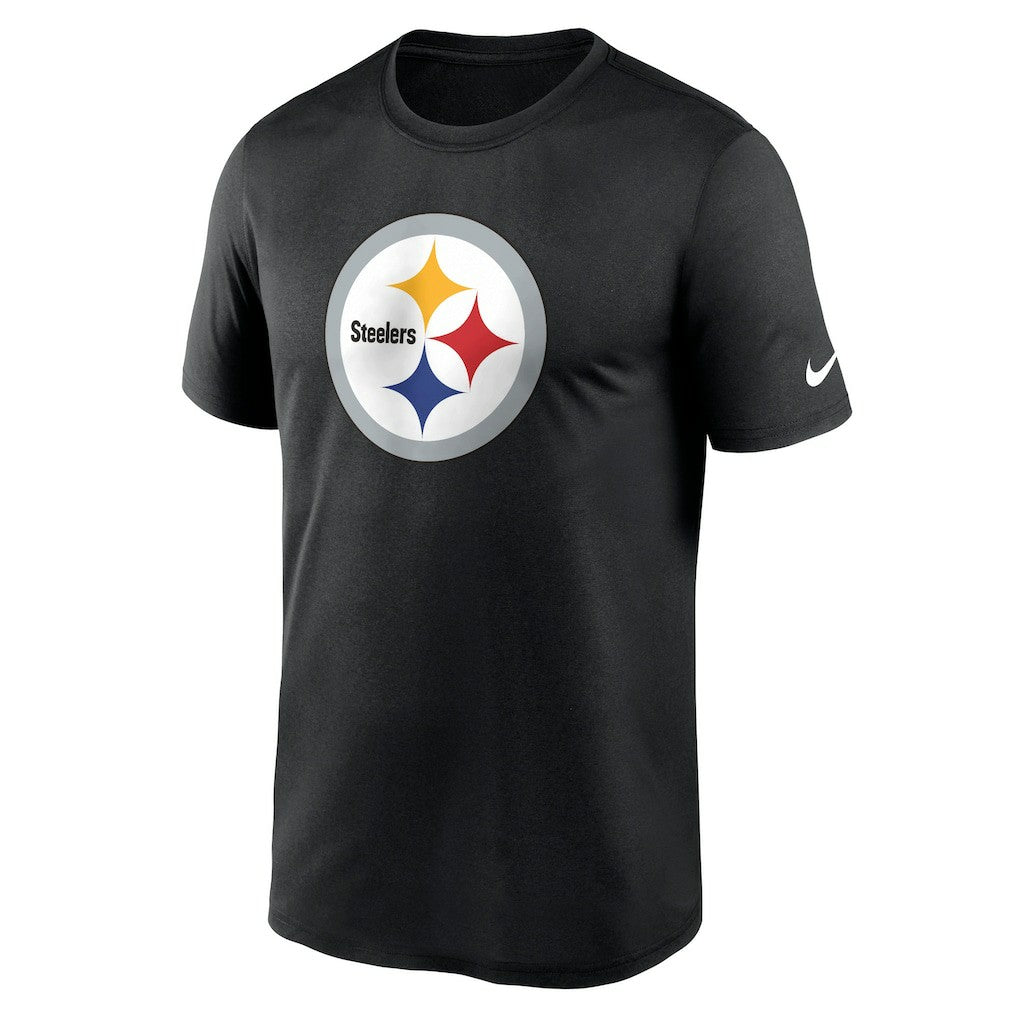 Pittsburgh Steelers Primetime Legend Logo Performance T-Shirt - Black T-shirts