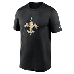 New Orleans Saints Primetime Legend Logo Performance T-Shirt - Black T-shirts