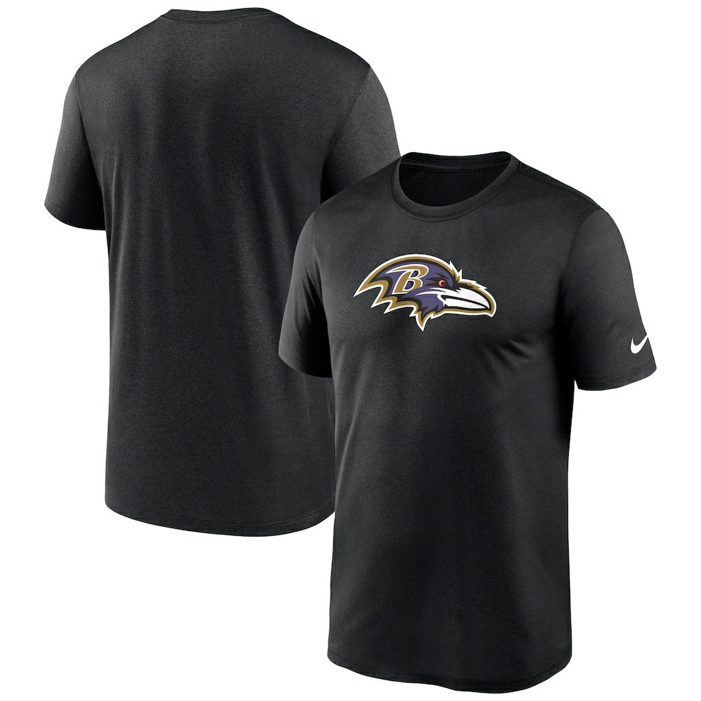 Baltimore Ravens Primetime Legend Logo Performance T-Shirt - Black T-shirts