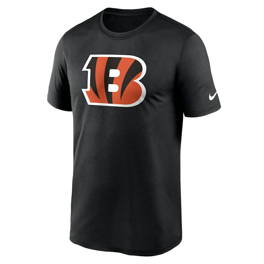 Cincinnati Bengals Primetime Legend Logo Performance T-Shirt - Black T-shirts