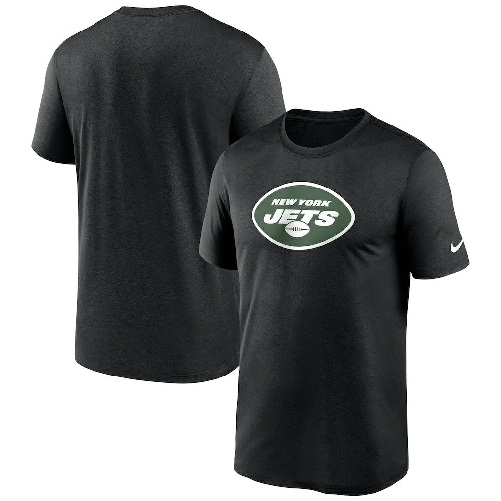 New York Jets Primetime Legend Logo Performance T-Shirt - Black T-shirts