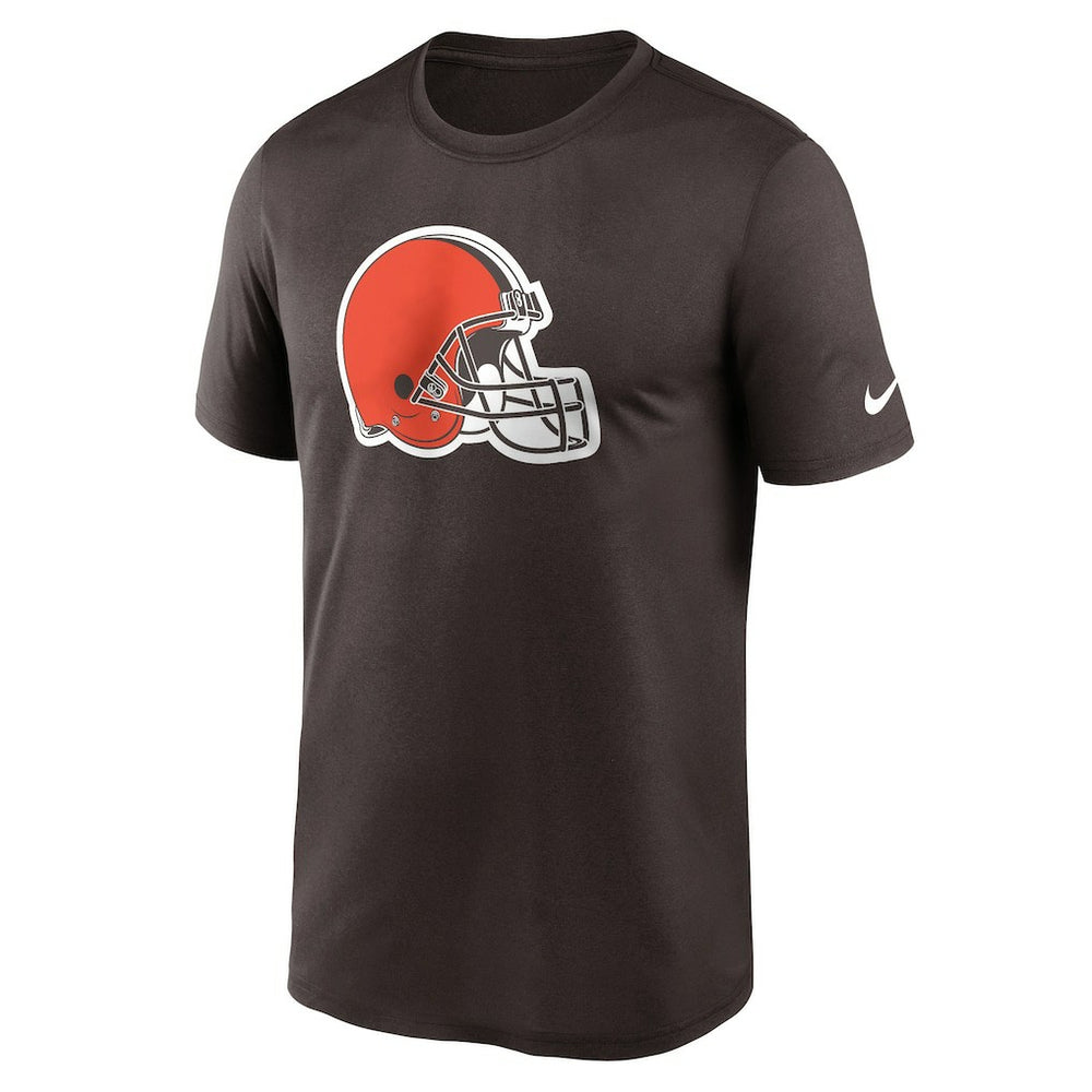 Cleveland Browns Primetime Legend Logo Performance T-Shirt - Brown T-shirts