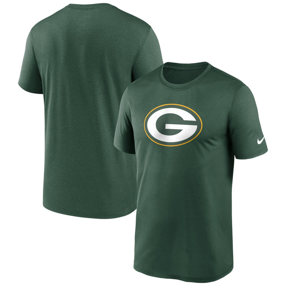 Green Bay Packers Primetime Legend Logo Performance T-Shirt - Green T-shirts