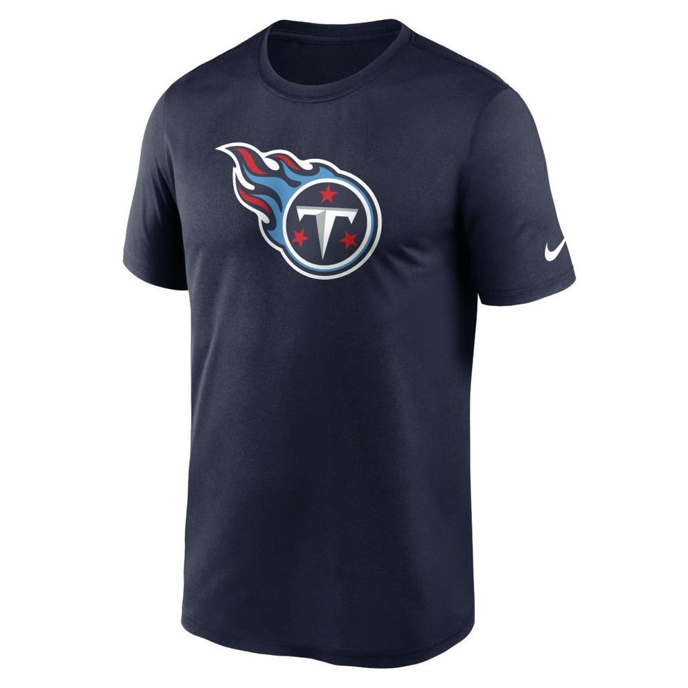 Tennessee Titans Primetime Legend Logo Performance T-Shirt - Navy T-shirts