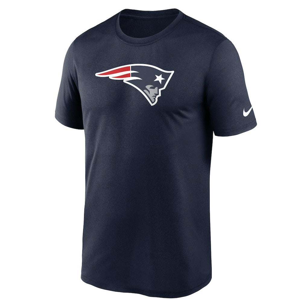 New England Patriots Primetime Legend Logo Performance T-Shirt - Navy T-shirts