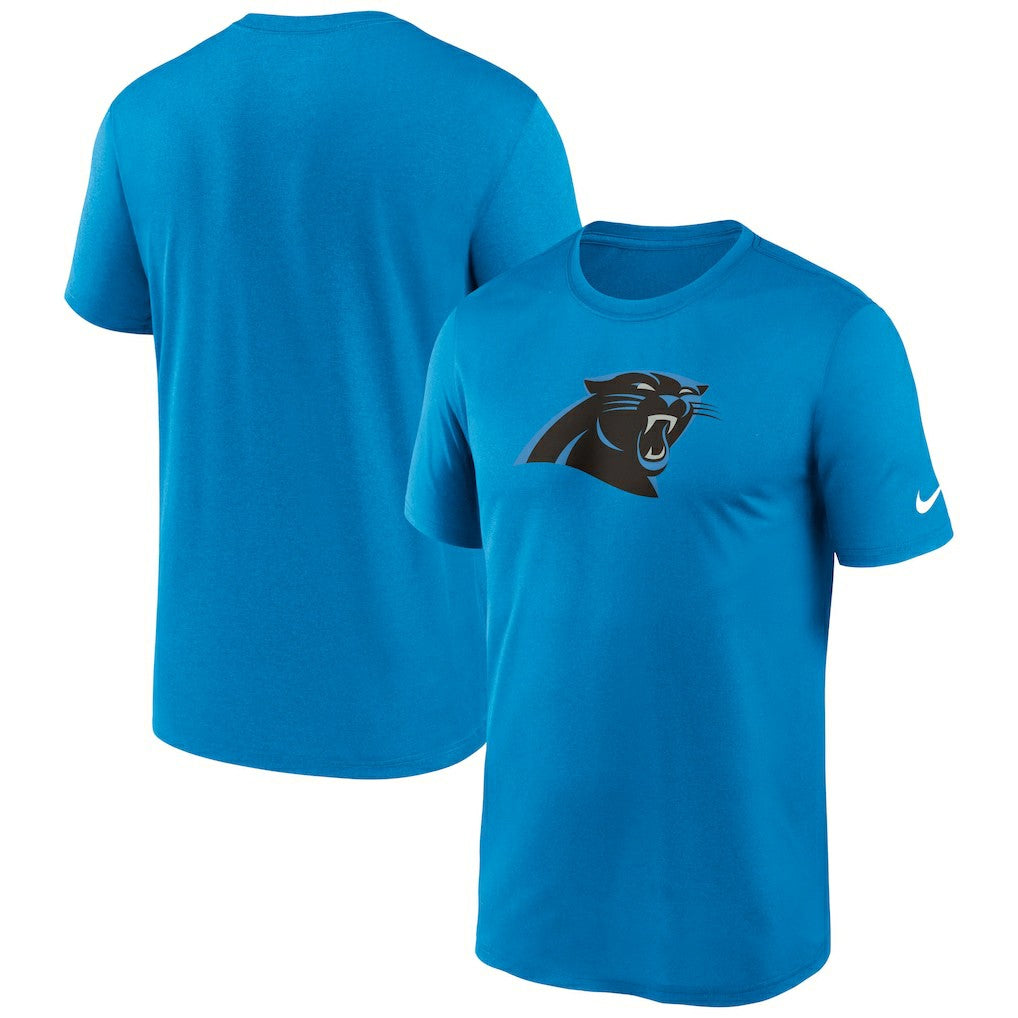 Carolina Panthers Primetime Legend Logo Performance T-Shirt - Blue T-shirts