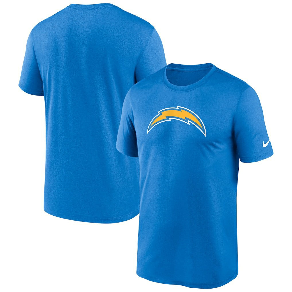 Los Angeles Chargers Primetime Legend Logo Performance T-Shirt - Powder Blue T-shirts