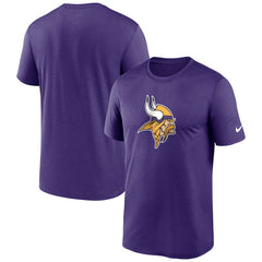 Minnesota Vikings Primetime Legend Logo Performance T-Shirt - Purple T-shirts