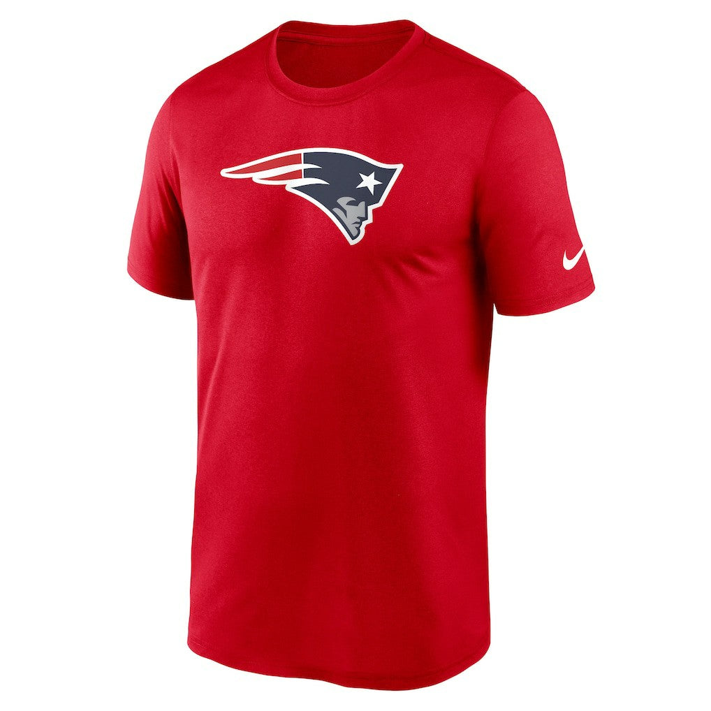 New England Patriots Primetime Legend Logo Performance T-Shirt - Red T-shirts