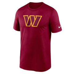 Washington Commanders Primetime Legend Logo Performance T-Shirt - Burgundy T-shirts