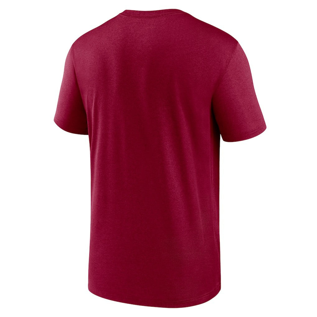 Washington Commanders Primetime Legend Logo Performance T-Shirt - Burgundy T-shirts