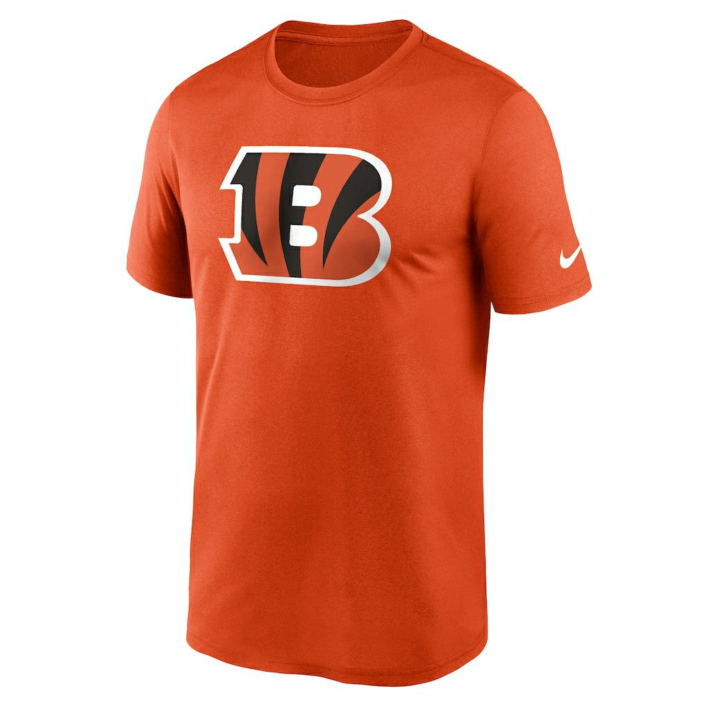Cincinnati Bengals Primetime Legend Logo Performance T-Shirt - Orange T-shirts
