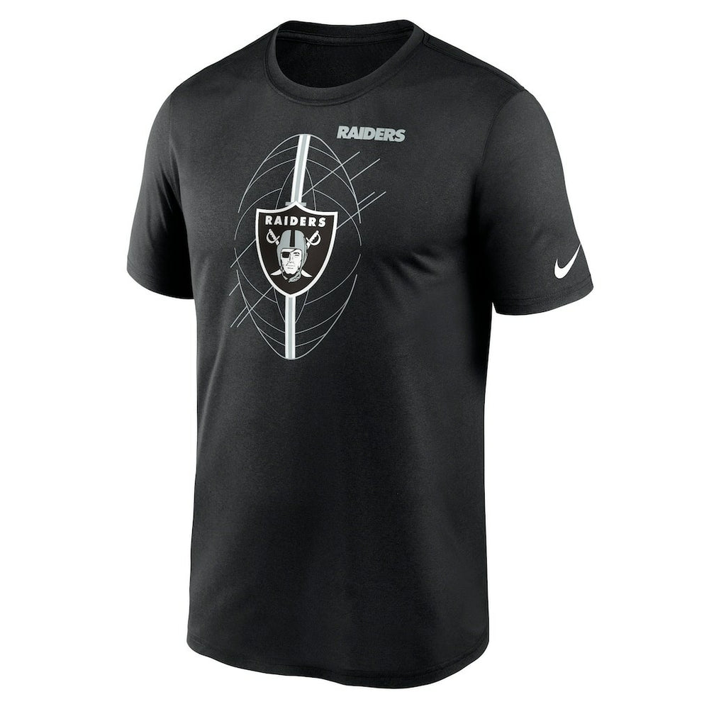 Las Vegas Raiders Legend Icon Performance T-Shirt - Black T-shirts
