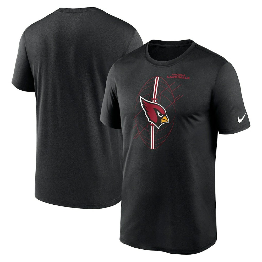 Arizona Cardinals Legend Icon Performance T-Shirt - Black T-shirts