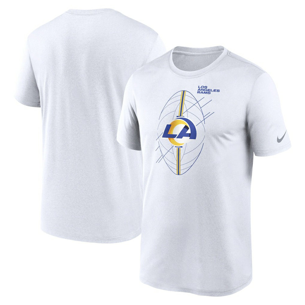 Los Angeles Rams Legend Icon Performance T-Shirt - White T-shirts