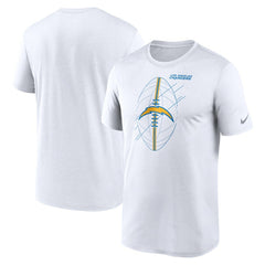 Los Angeles Chargers Legend Icon Performance T-Shirt - White T-shirts