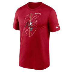 Tampa Bay Buccaneers Legend Icon Performance T-Shirt - Red T-shirts