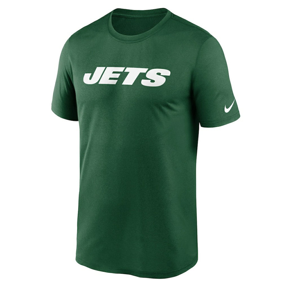 New York Jets Legend Wordmark Performance T-Shirt - Green T-shirts