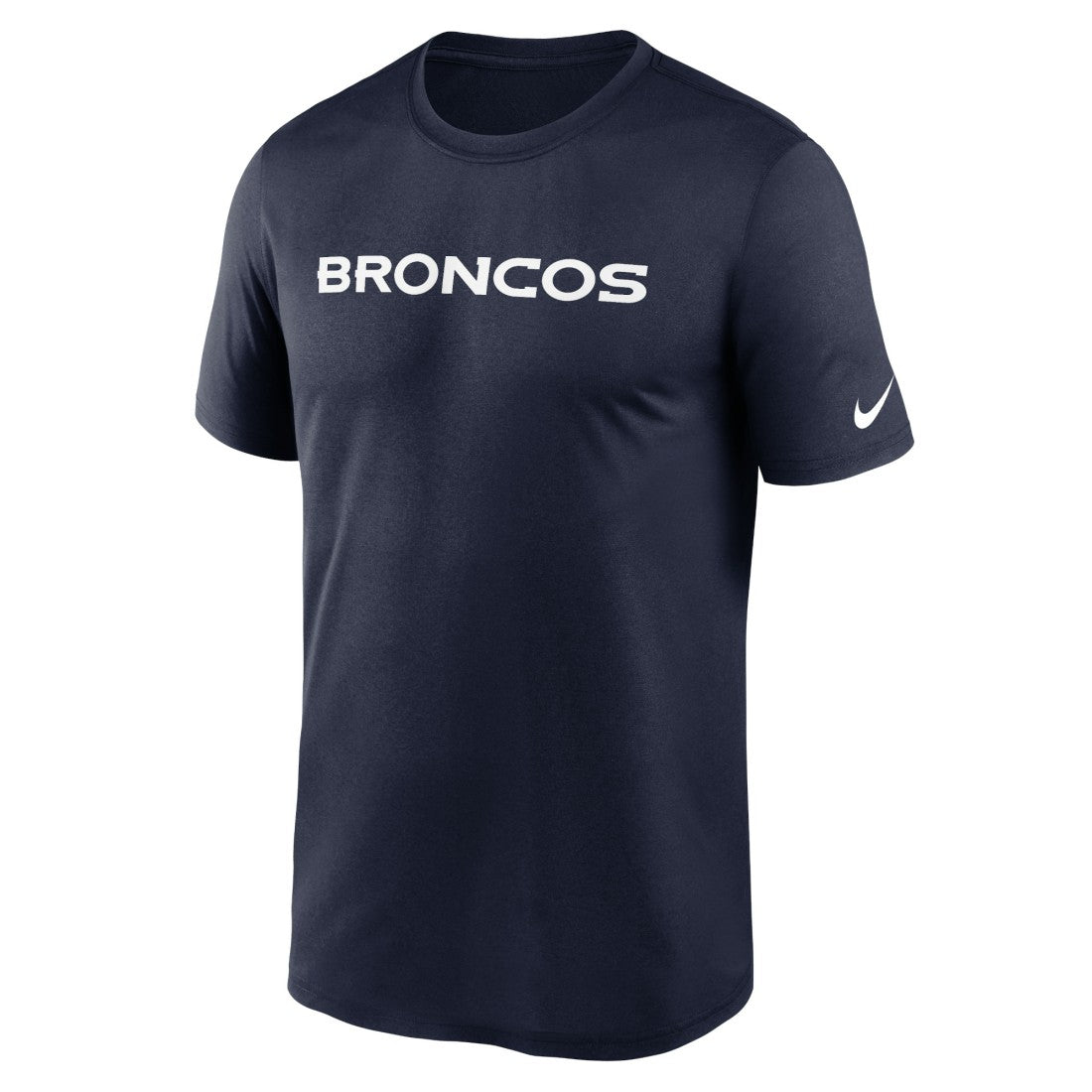 Denver Broncos Legend Wordmark Performance T-Shirt - Navy T-shirts