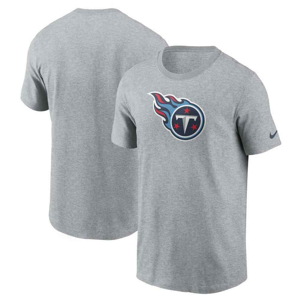 Tennessee Titans Logo Essential T-Shirt - Gray T-shirts