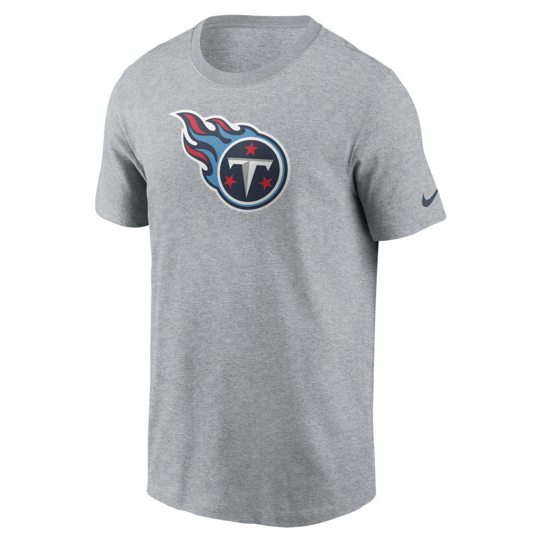 Tennessee Titans Logo Essential T-Shirt - Gray T-shirts