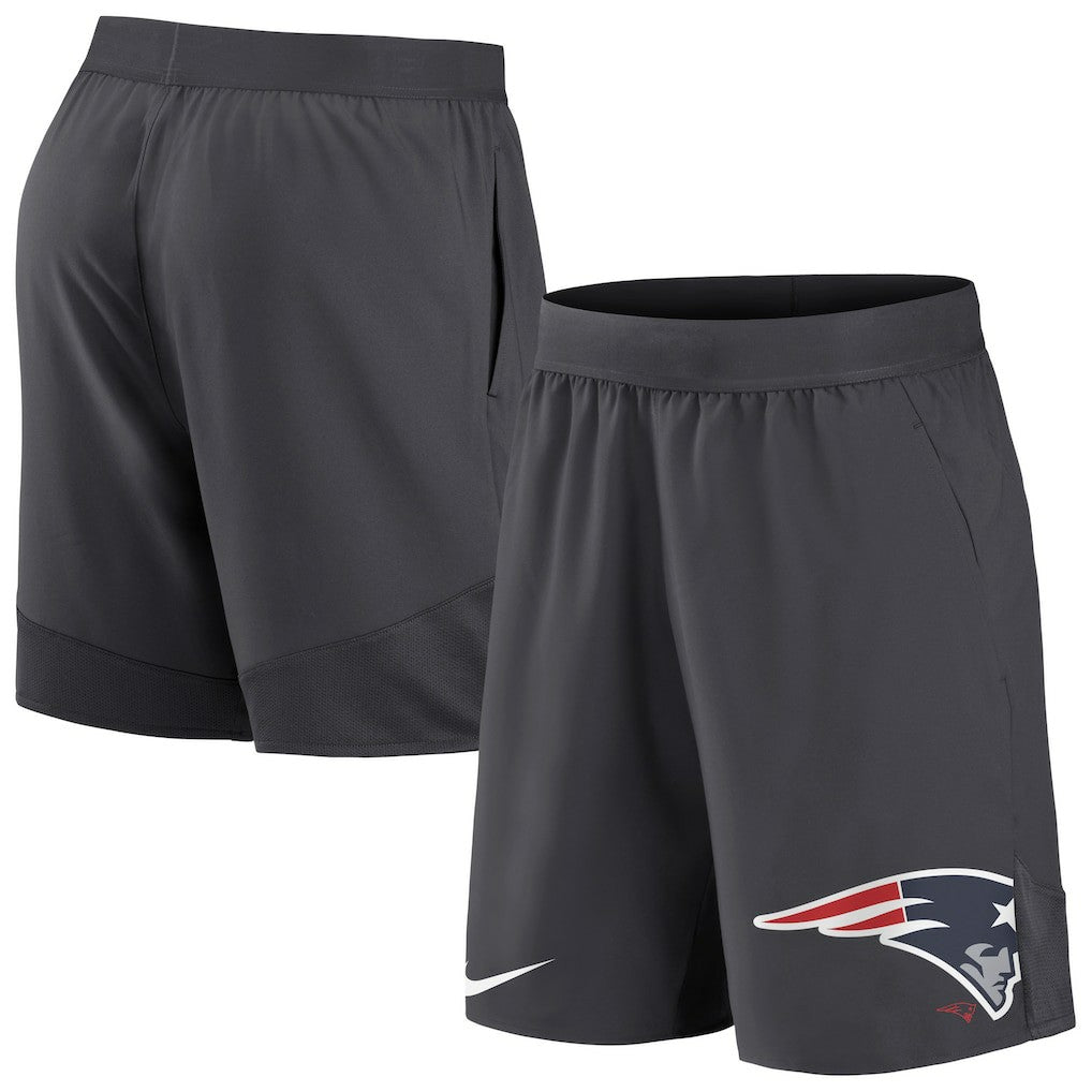 New England Patriots Stretch Performance Shorts - Anthracite Shorts