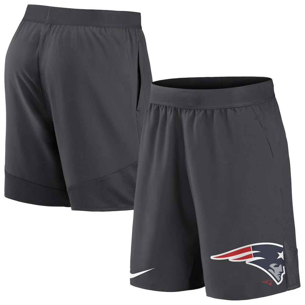 New England Patriots Stretch Performance Shorts - Anthracite Shorts