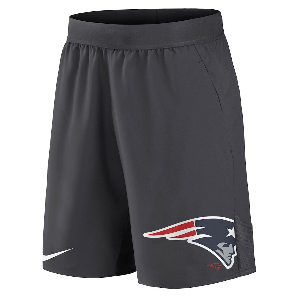 New England Patriots Stretch Performance Shorts - Anthracite Shorts