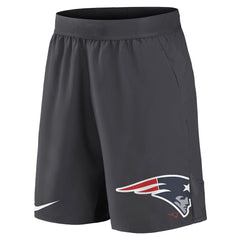 New England Patriots Stretch Performance Shorts - Anthracite Shorts
