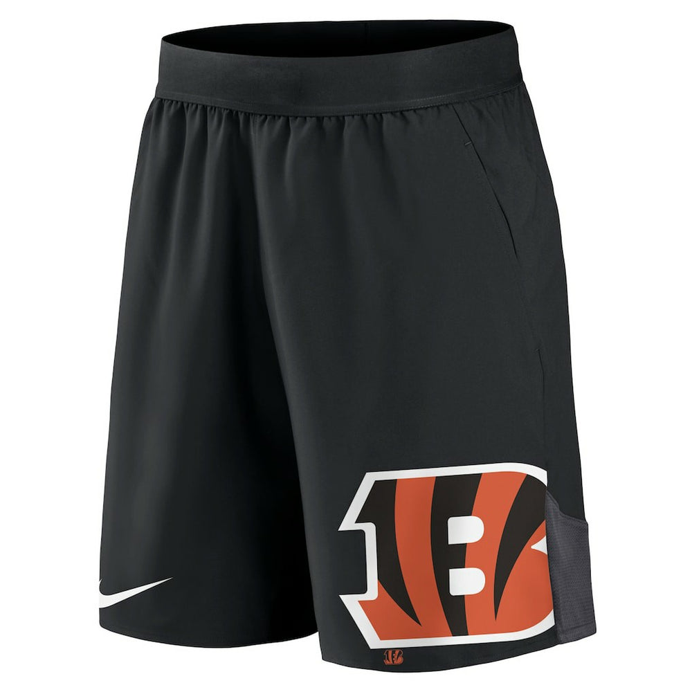 Cincinnati Bengals Stretch Performance Shorts - Black Shorts