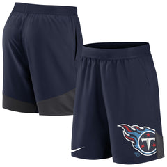Tennessee Titans Stretch Performance Shorts - Navy Shorts