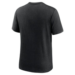 Las Vegas Raiders Team Tri-Blend T-Shirt - Heather Black T-shirts