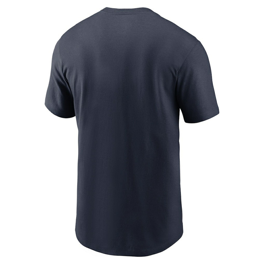 Chicago Bears Yard Line Fashion Asbury T-Shirt - Navy T-shirts