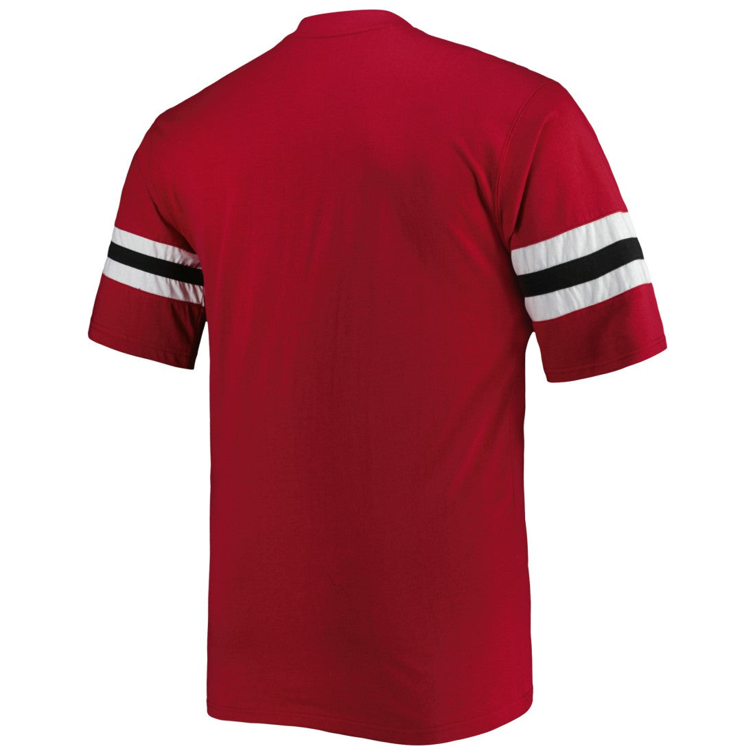 Tampa Bay Buccaneers Big & Tall Arm Stripe T-Shirt - Red T-shirts