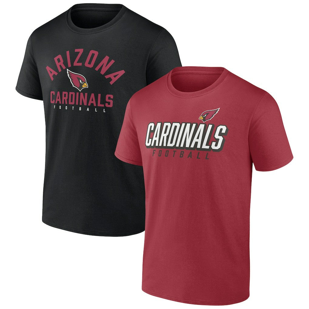Arizona Cardinals Player Pack T-Shirt Combo Set - Cardinal/Black T-shirts