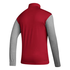 Spain National Team Crest Long Sleeve Half-Zip Top Red - Adidas on sale