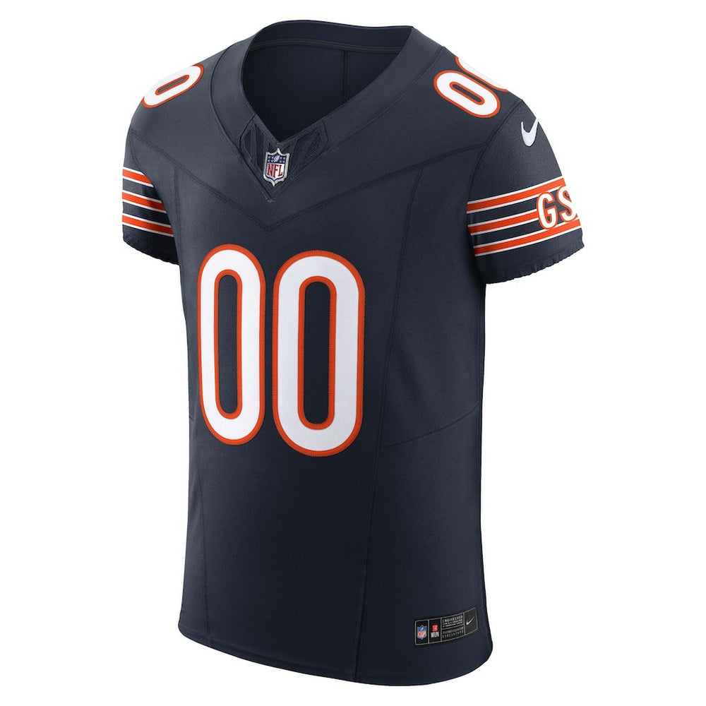 Chicago Bears Vapor F.U.S.E. Elite Custom Jersey - Navy Jerseys
