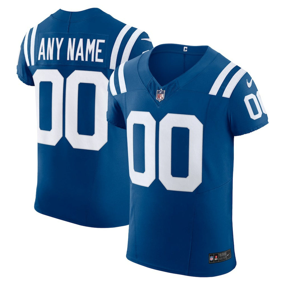 Indianapolis Colts Vapor F.U.S.E. Elite Custom Jersey - Royal Jerseys