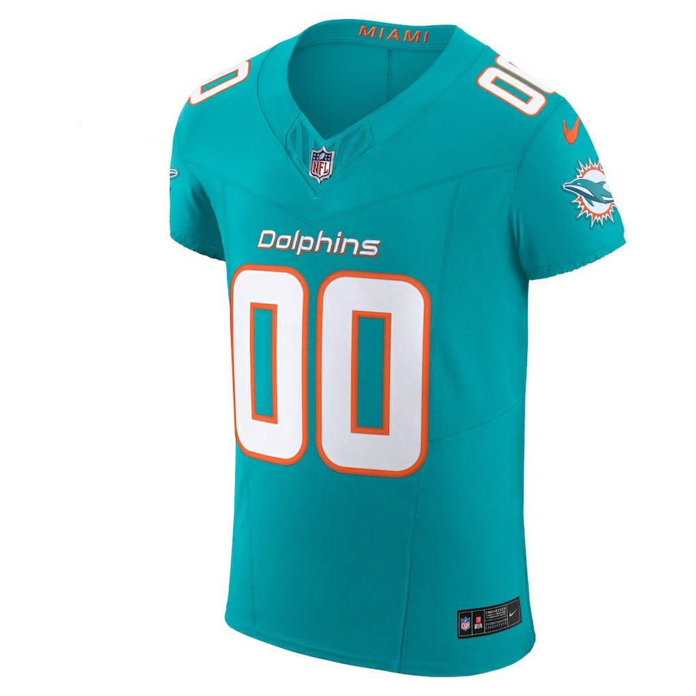 Miami Dolphins Vapor F.U.S.E. Elite Custom Jersey - Aqua Jerseys