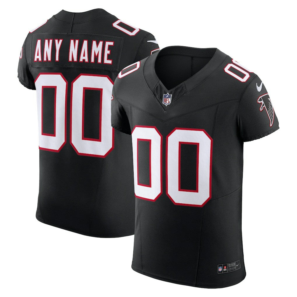 Atlanta Falcons Vapor F.U.S.E. Elite Custom Jersey - Black Jerseys