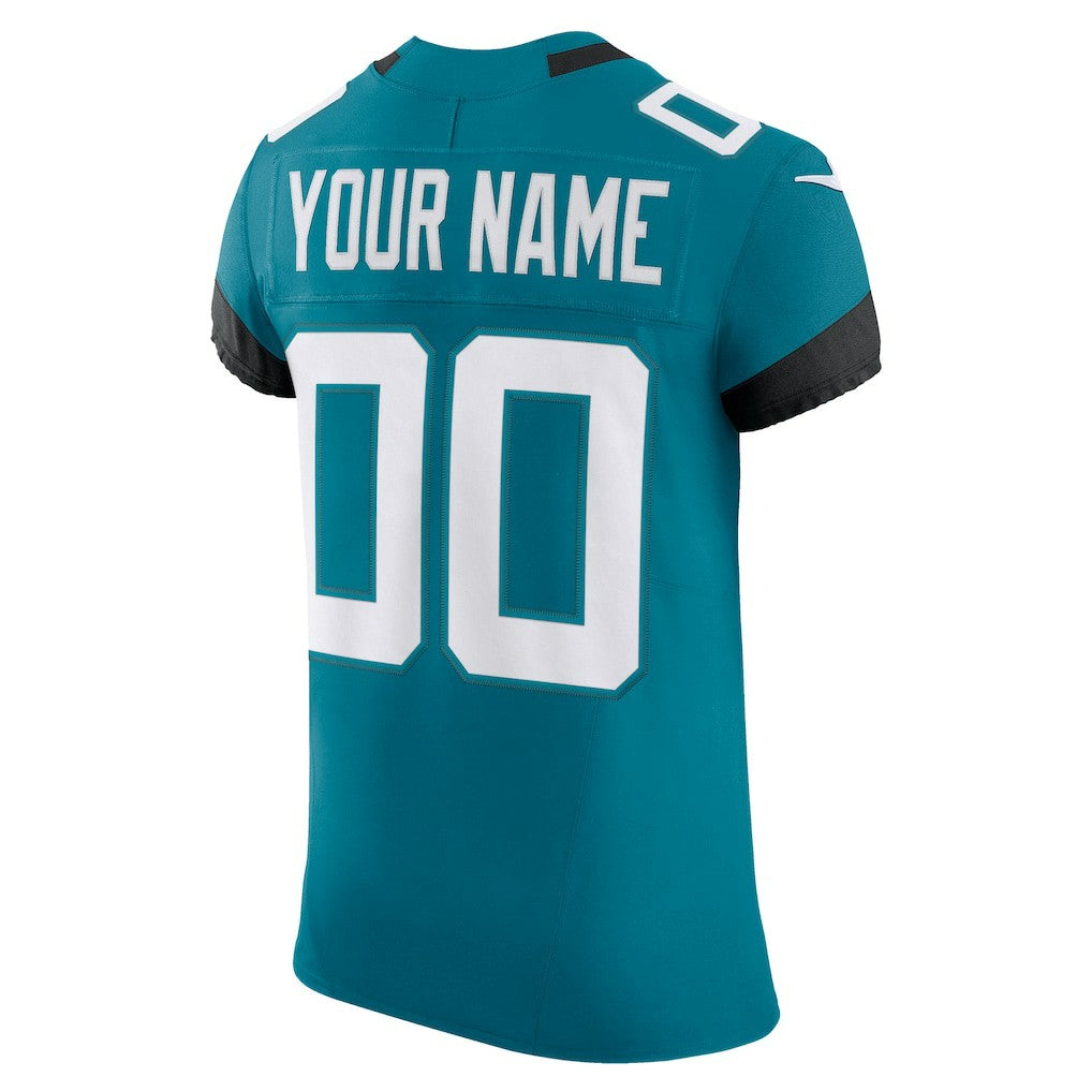 Jacksonville Jaguars Vapor F.U.S.E. Elite Custom Jersey - Teal Jerseys