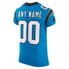 Carolina Panthers Vapor F.U.S.E. Elite Custom Jersey - Blue Jerseys
