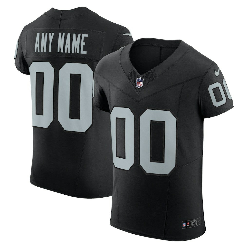 Las Vegas Raiders Vapor F.U.S.E. Elite Custom Jersey - Black Jerseys